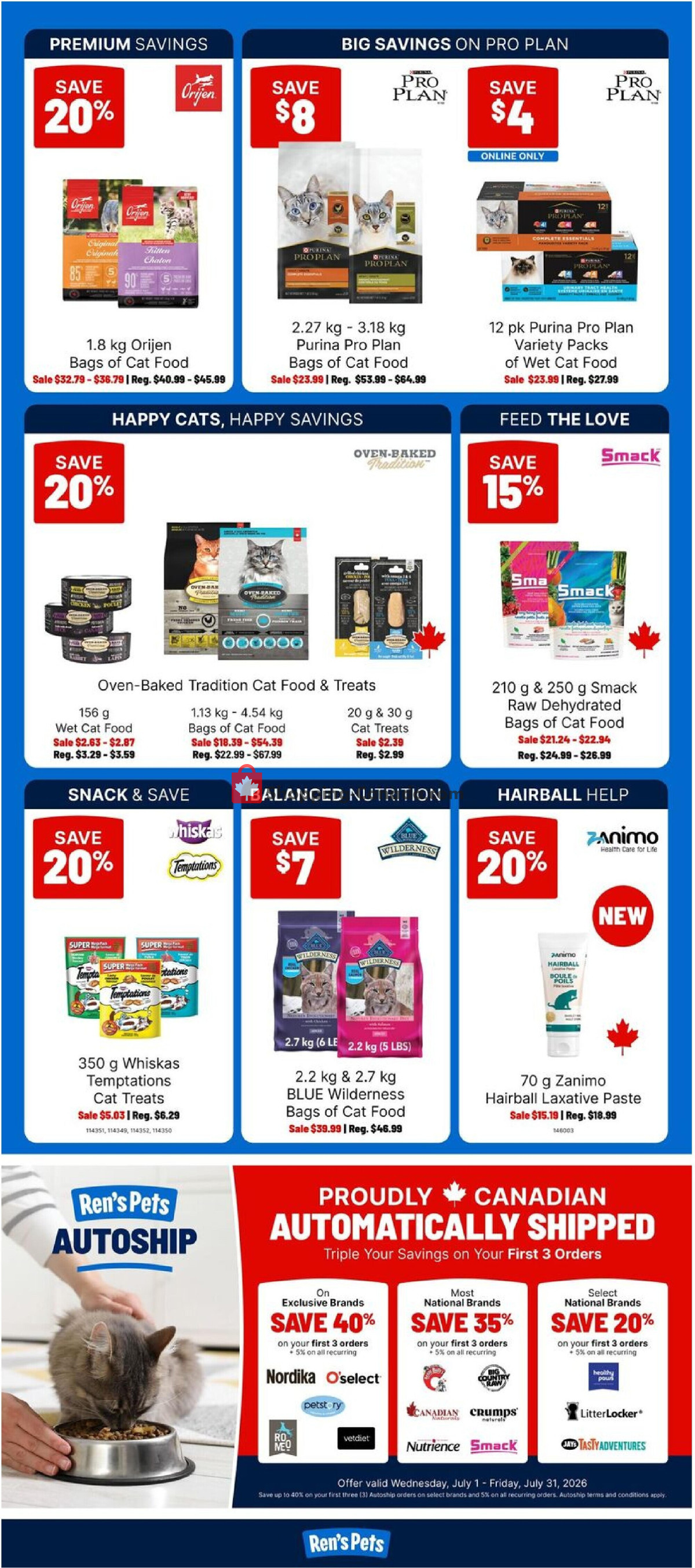 Ren's Pets Depot flyer from Friday July 24, 2026 to Monday July 27, 2026 - page 2