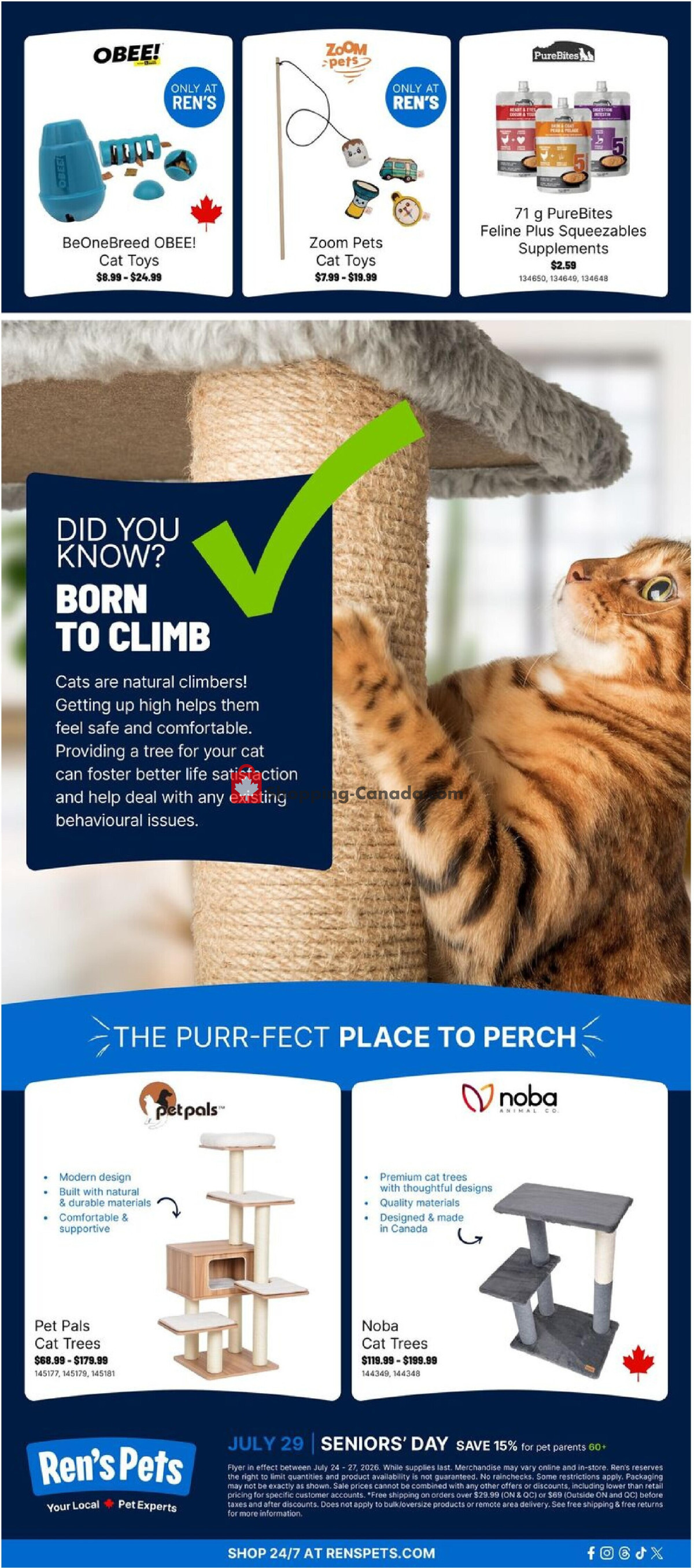 Ren's Pets Depot flyer from Friday July 24, 2026 to Monday July 27, 2026 - page 6