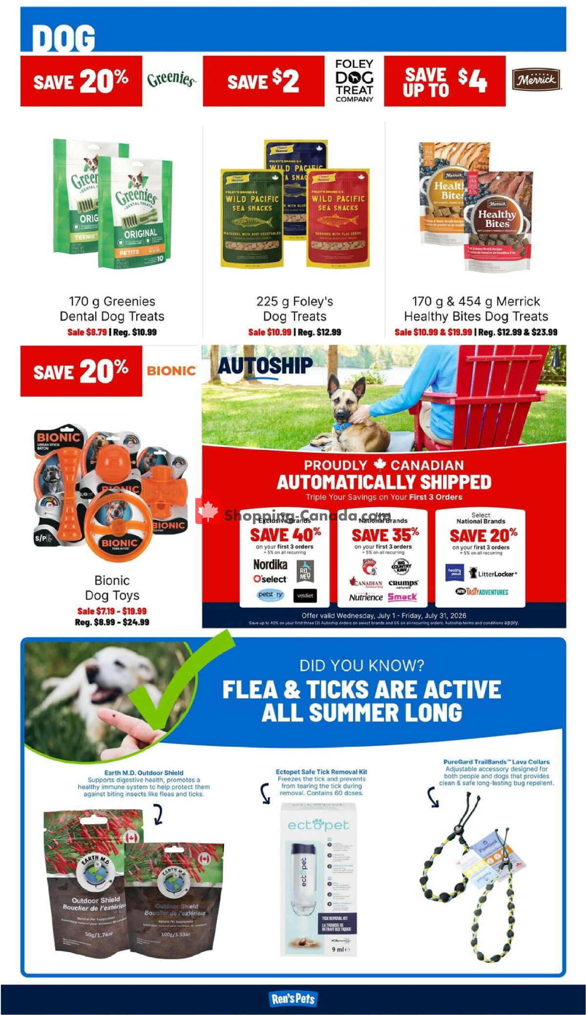 Ren's Pets Depot flyer from Thursday July 9, 2026 to Wednesday July 15, 2026 - page 4