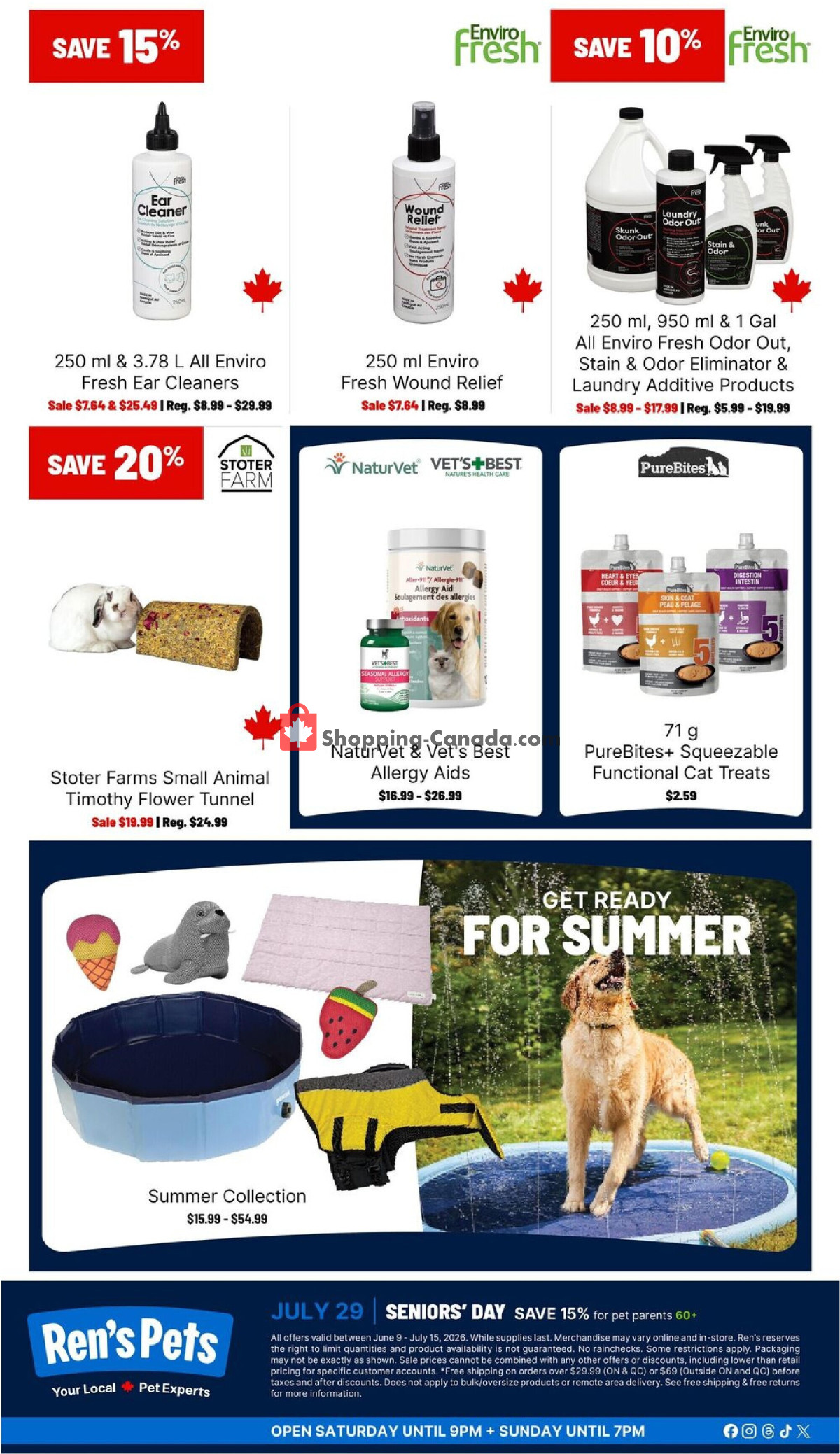Ren's Pets Depot flyer from Thursday July 9, 2026 to Wednesday July 15, 2026 - page 7