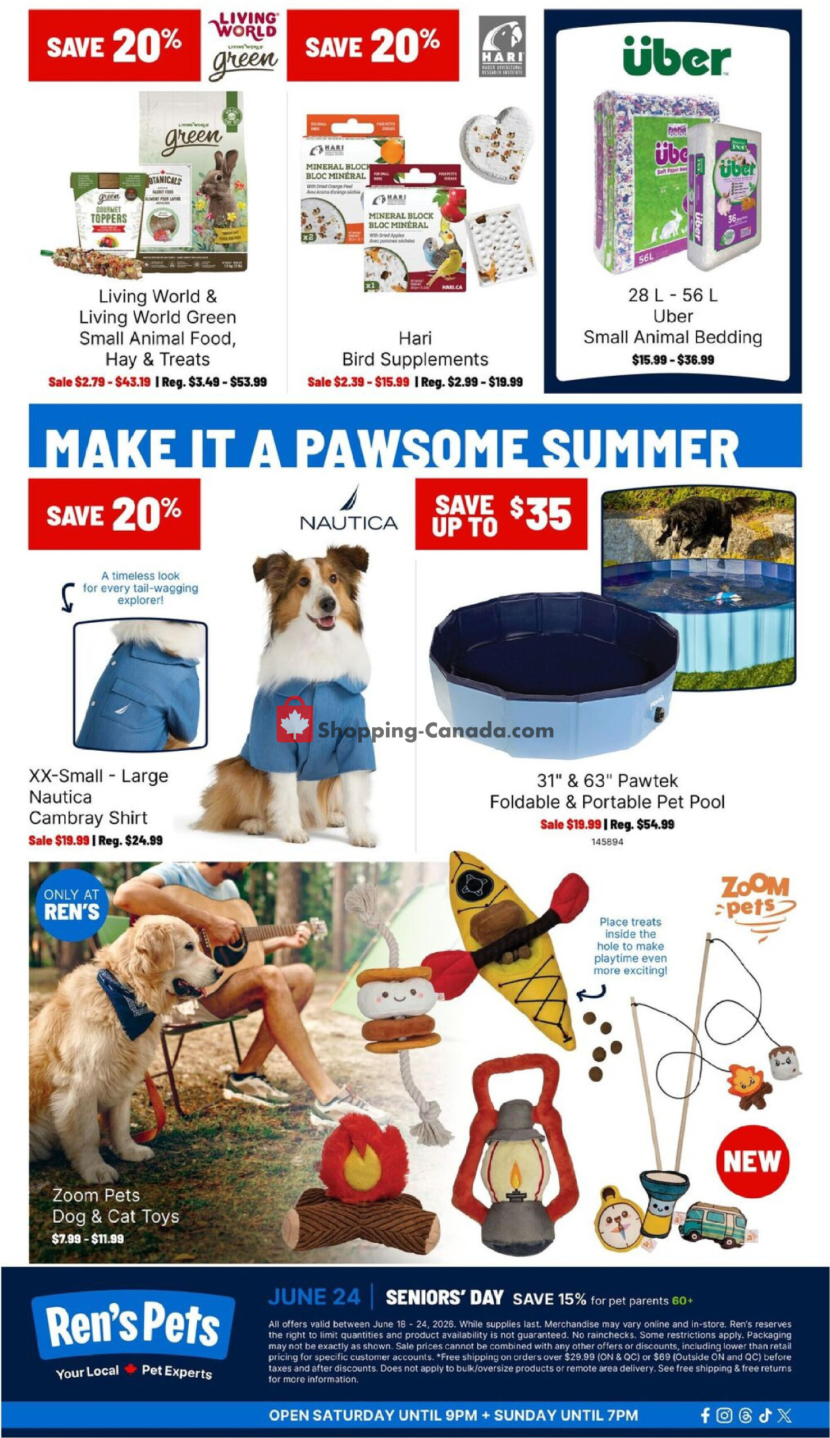 Ren's Pets Depot flyer from Thursday June 18, 2026 to Wednesday June 24, 2026 - page 8