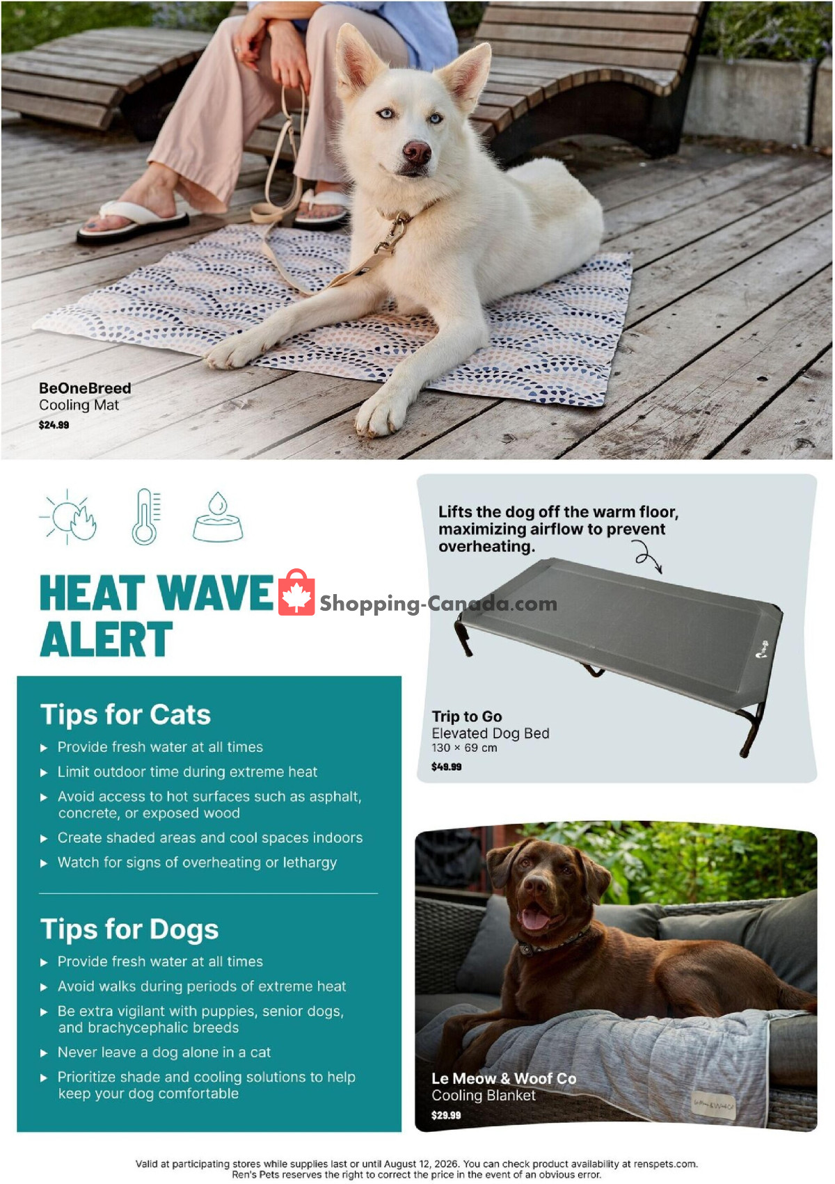 Ren's Pets Depot flyer from Tuesday June 30, 2026 to Wednesday August 12, 2026 - page 9