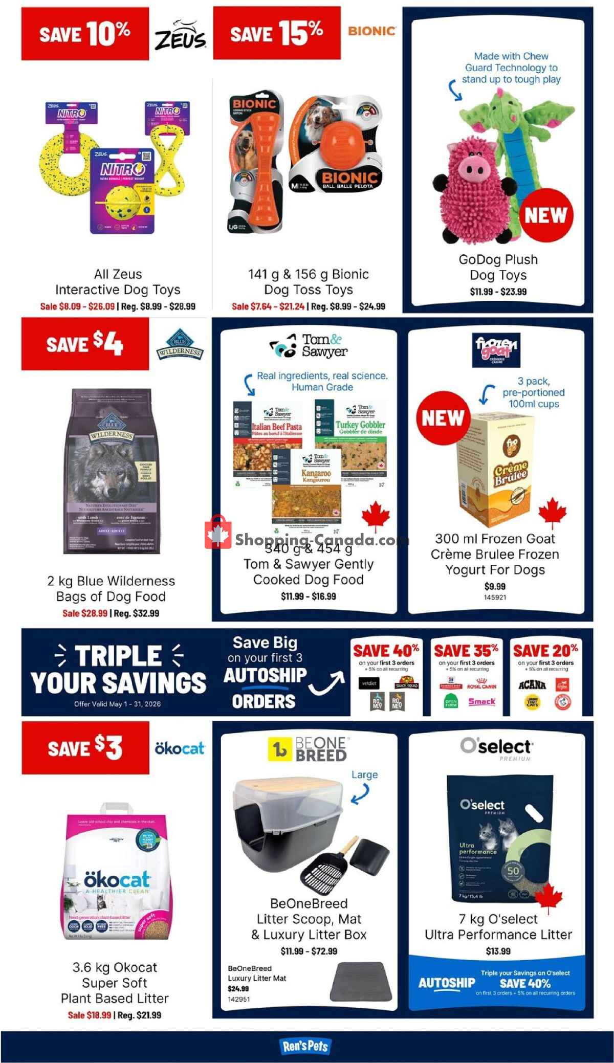 Ren's Pets Depot flyer from Thursday May 28, 2026 to Wednesday June 3, 2026 - page 2