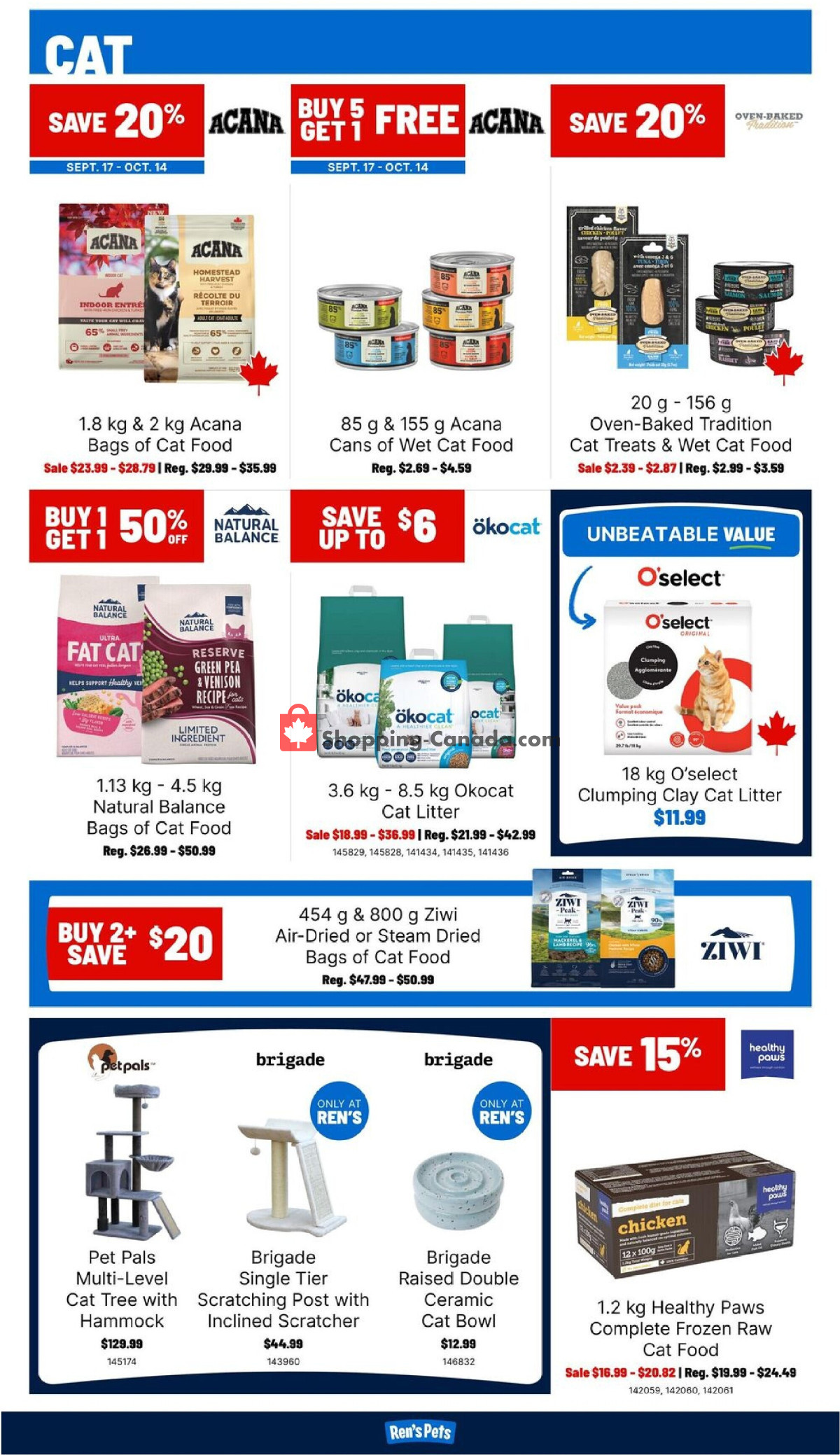Ren's Pets Depot flyer from Tuesday September 1, 2026 to Wednesday September 30, 2026 - page 4
