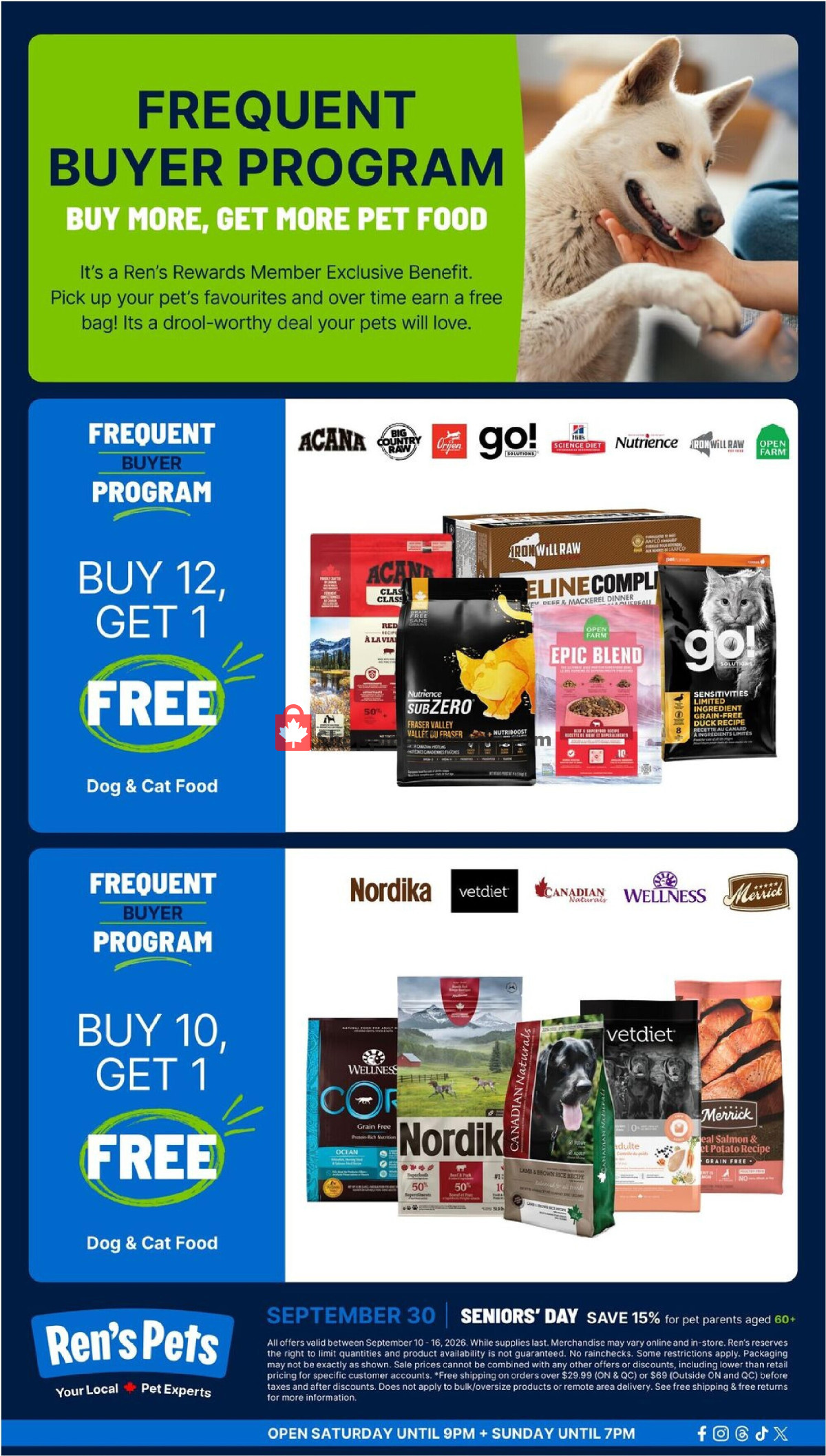Ren's Pets Depot flyer from Thursday September 10, 2026 to Wednesday September 16, 2026 - page 5