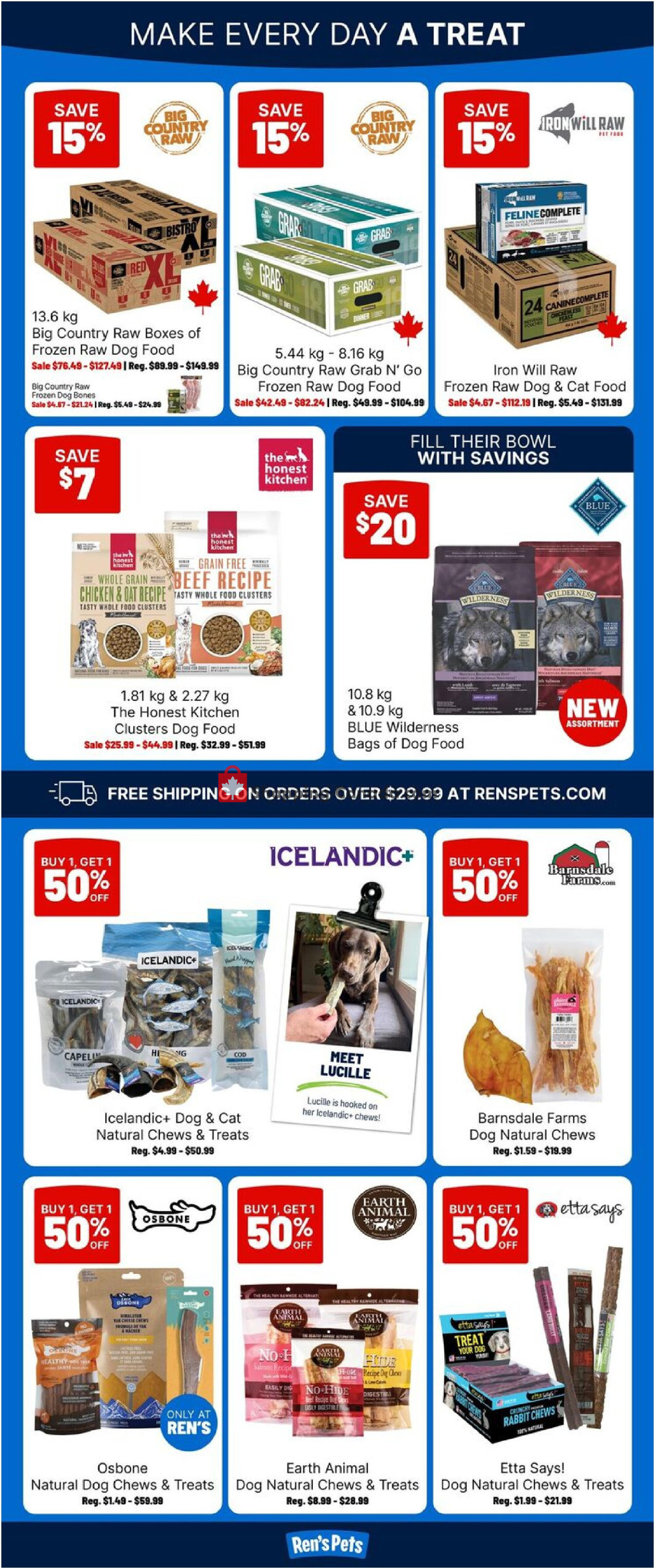 Ren's Pets Depot flyer from Thursday September 17, 2026 to Wednesday September 23, 2026 - page 1