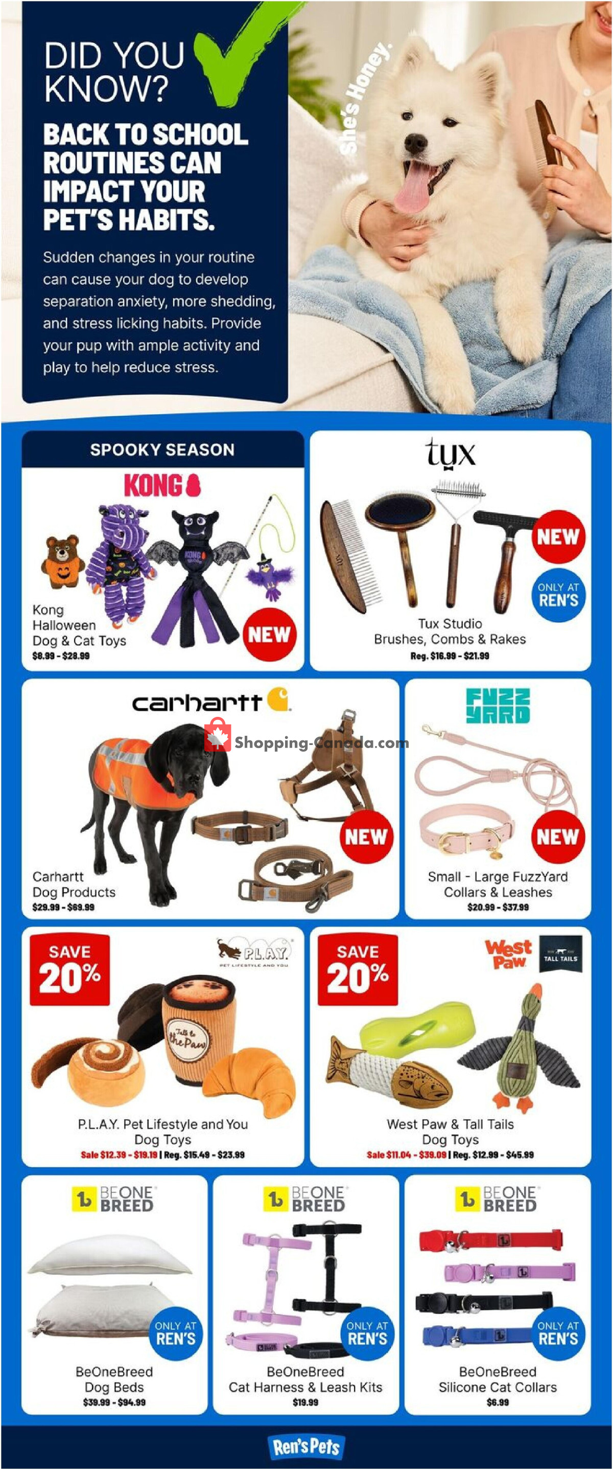 Ren's Pets Depot flyer from Thursday September 17, 2026 to Wednesday September 23, 2026 - page 2