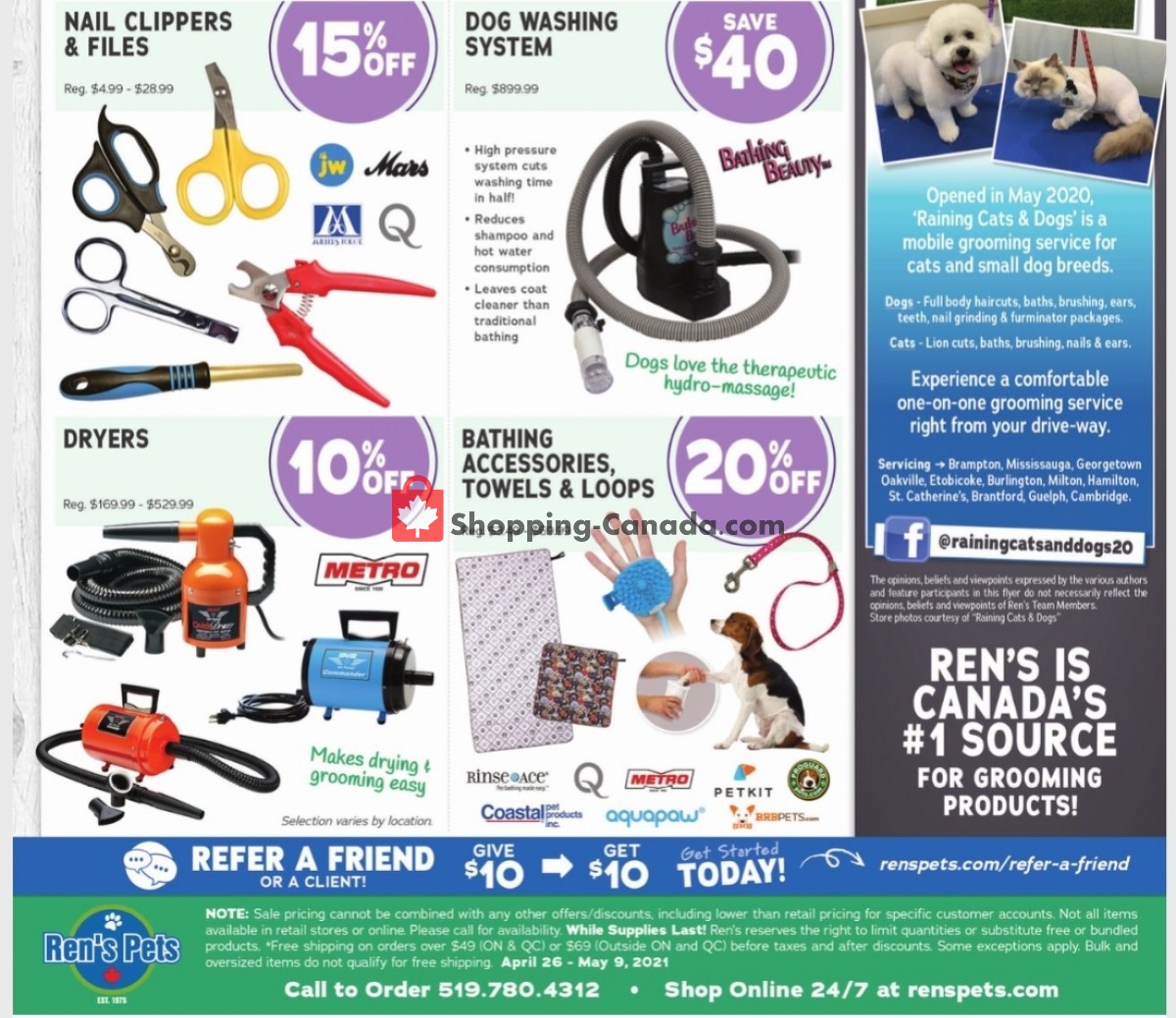 Ren's Pets Depot flyer from Monday April 26, 2021 to Sunday May 9, 2021 - page 3