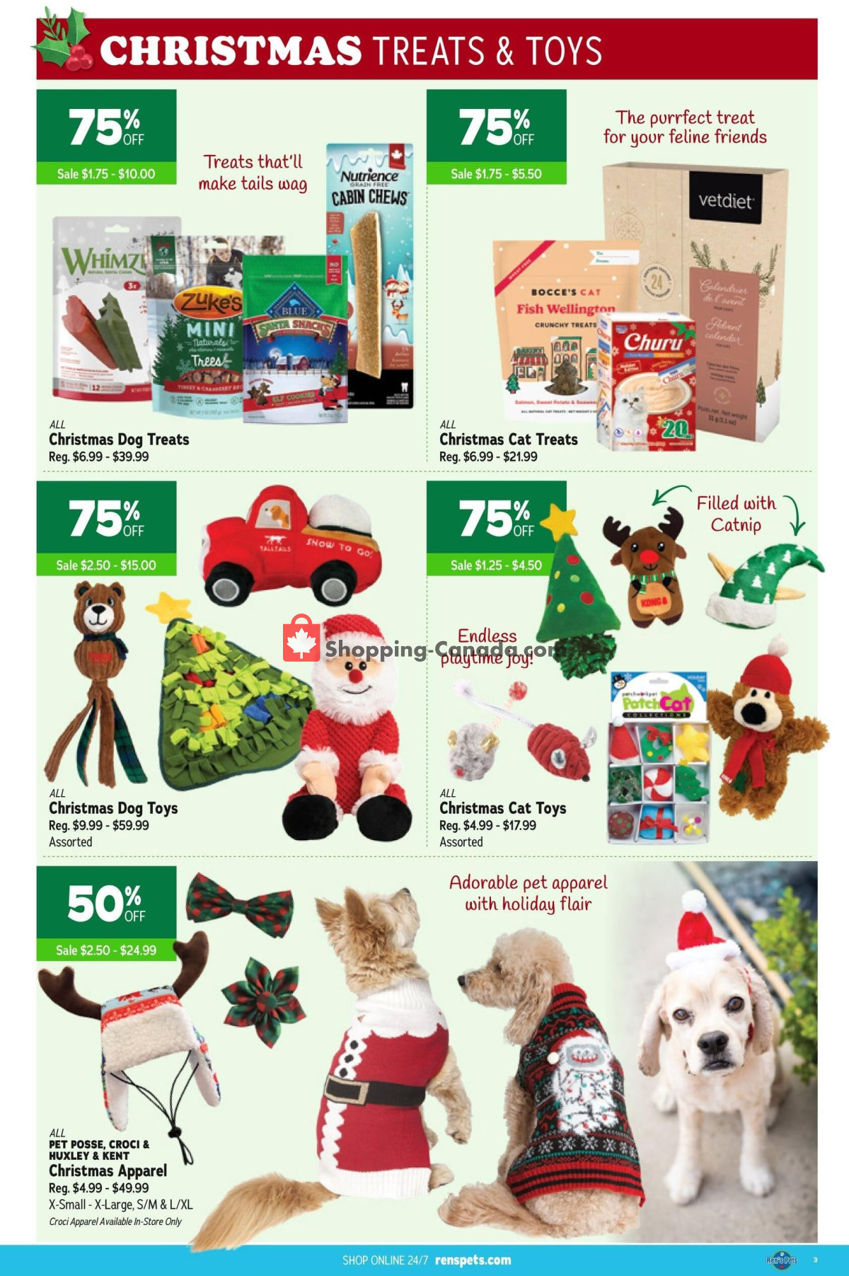Ren's Pets Depot flyer from Monday December 25, 2023 to Friday December 29, 2023 - page 3