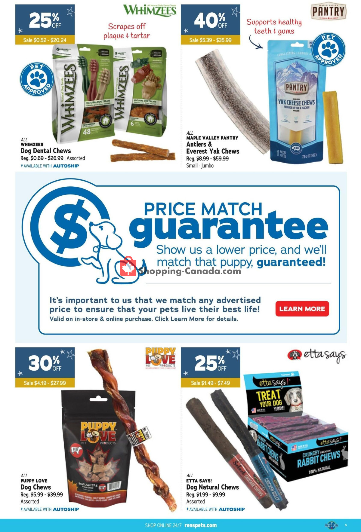 Ren's Pets Depot flyer from Monday December 25, 2023 to Friday December 29, 2023 - page 5