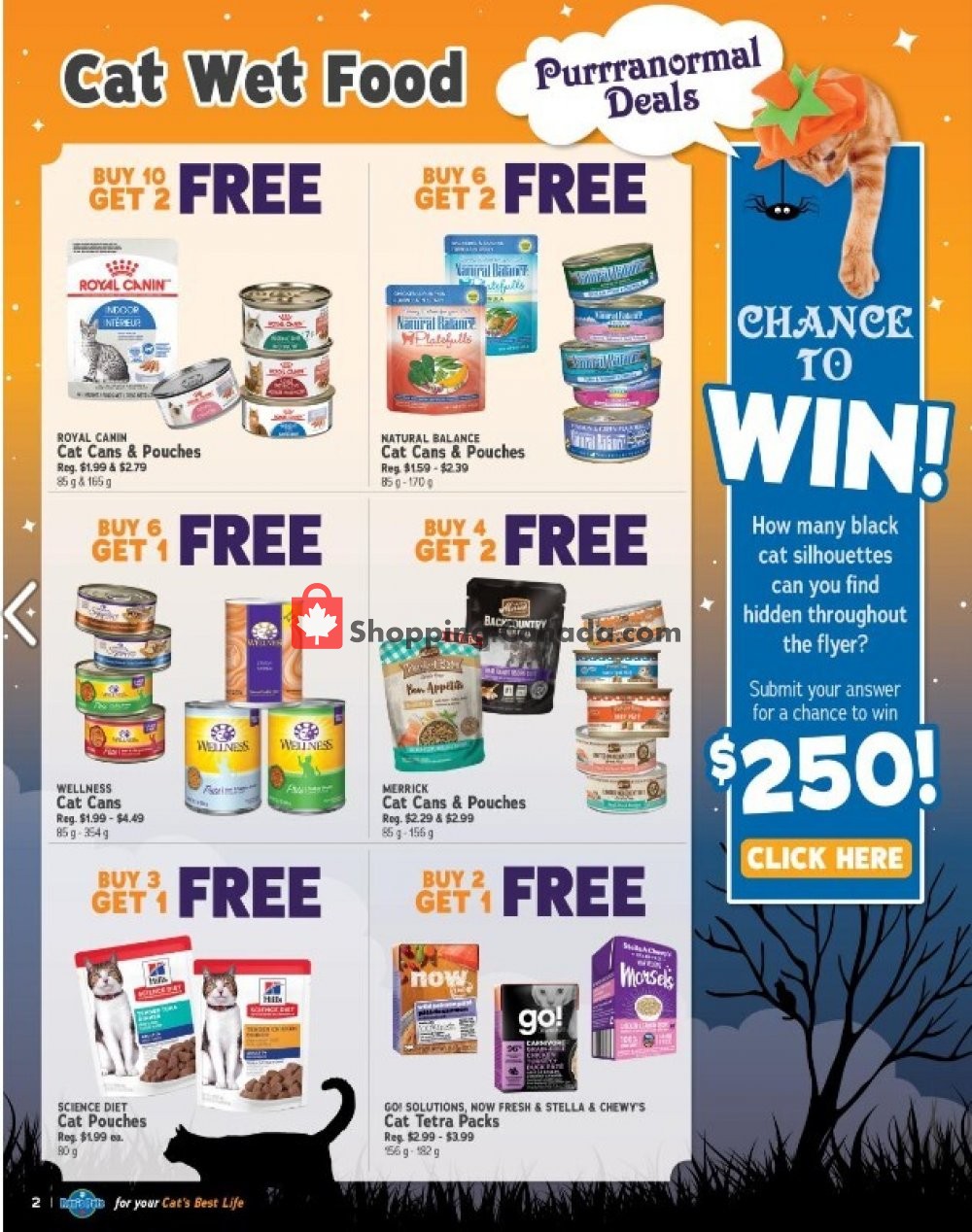 Ren's Pets Depot Canada, flyer (Catober Sale) October 26 November