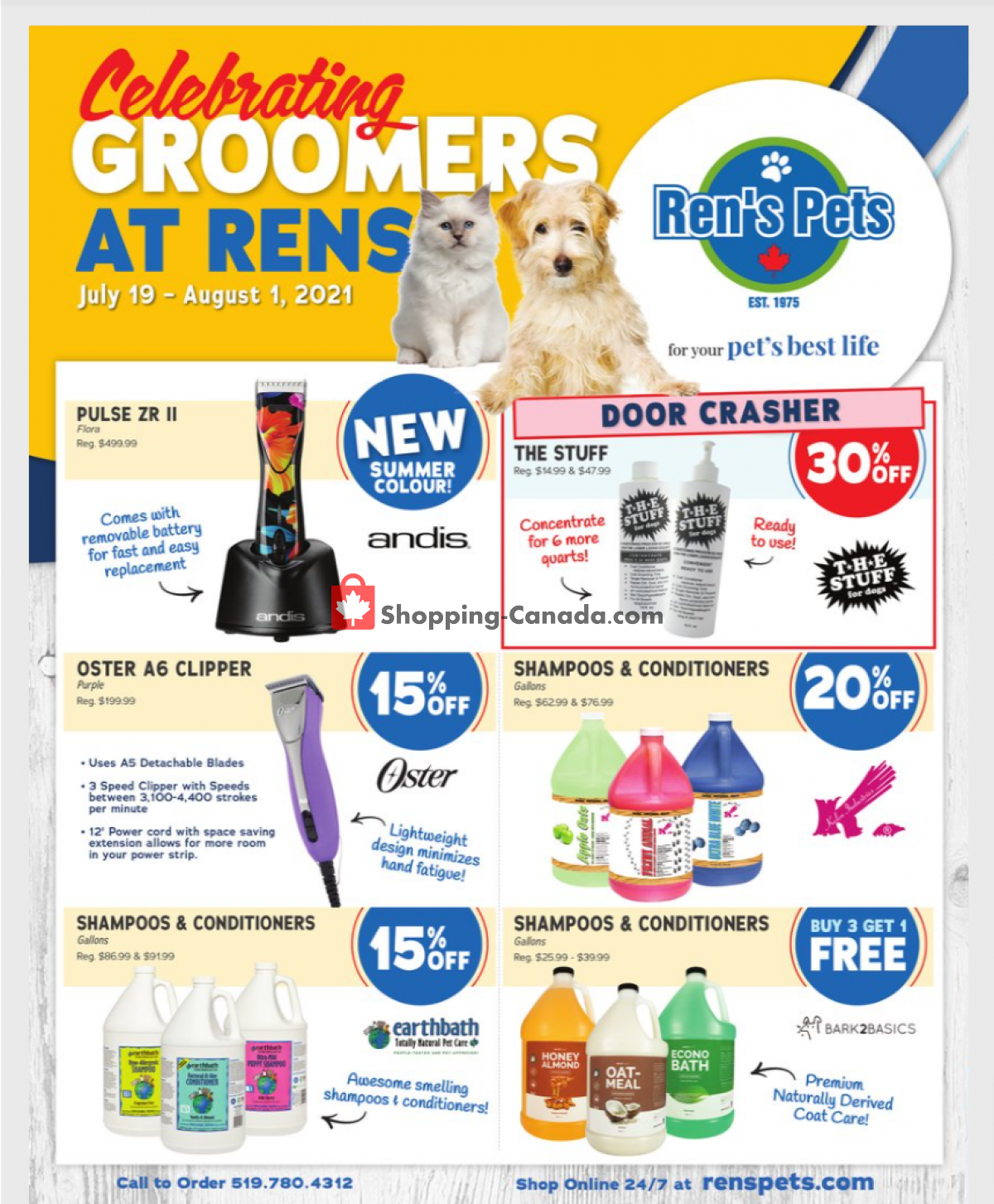 Ren's Pets Depot flyer from Monday July 19, 2021 to Sunday August 1, 2021 - page 2