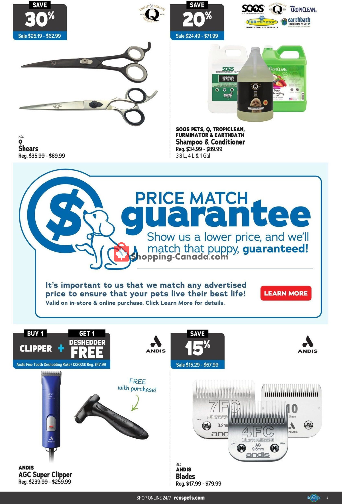 Ren's Pets Depot flyer from Thursday February 1, 2024 to Thursday February 29, 2024 - page 2