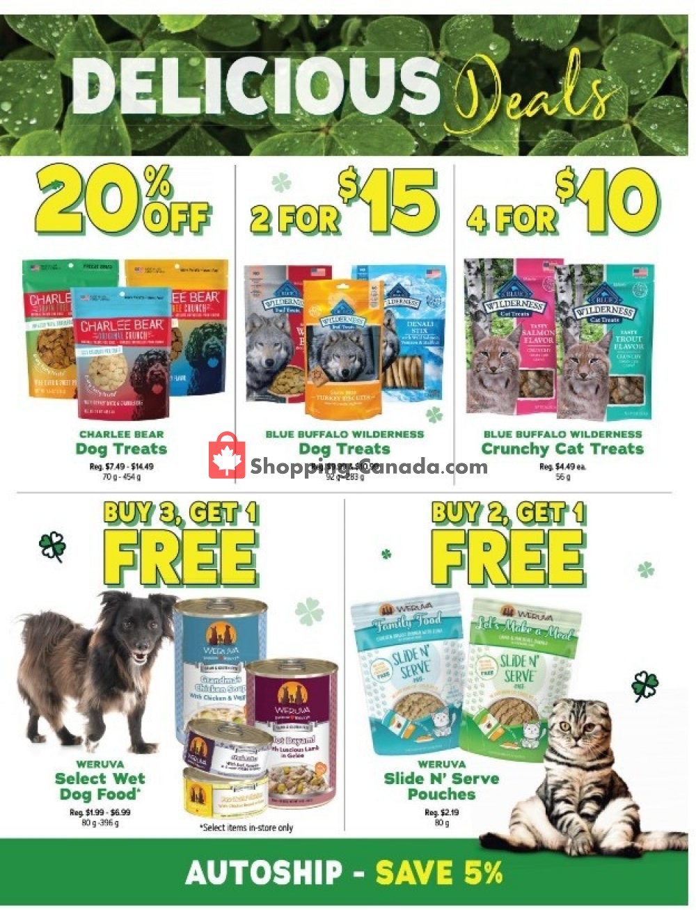 Ren's Pets Depot Canada, flyer (Everything Your Pets Need) March 16