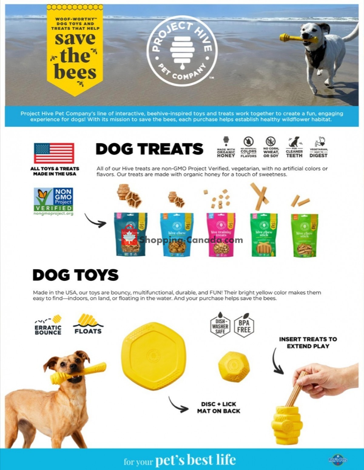 Ren's Pets Depot Canada, flyer (Fall Favourites Sale) September 1