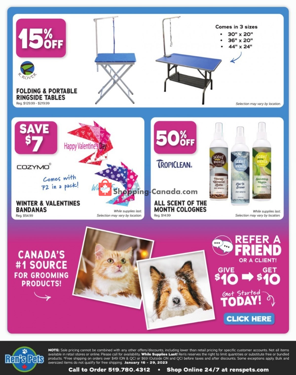 Ren's Pets Depot flyer from Monday January 16, 2023 to Sunday January 29, 2023 - page 3