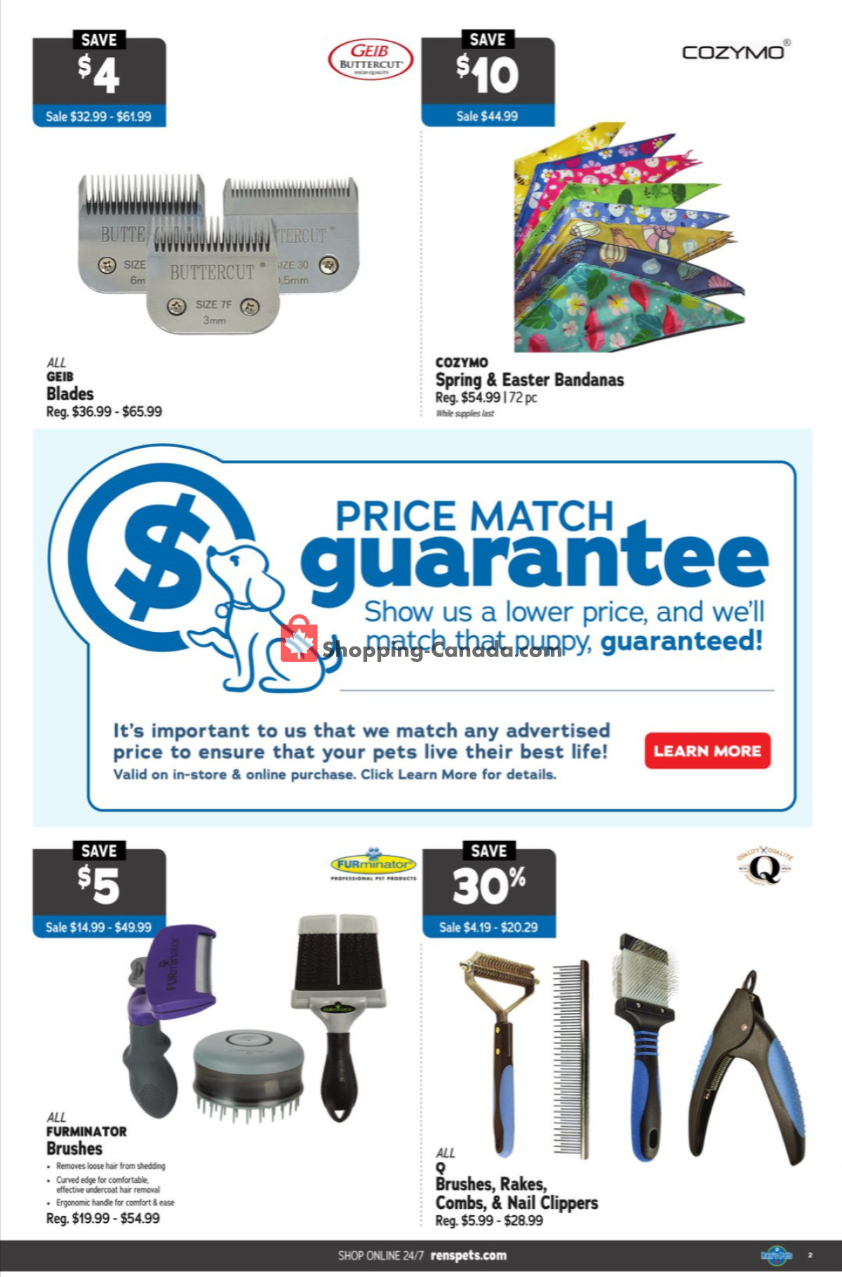 Ren's Pets Depot flyer from Friday March 1, 2024 to Sunday March 31, 2024 - page 2