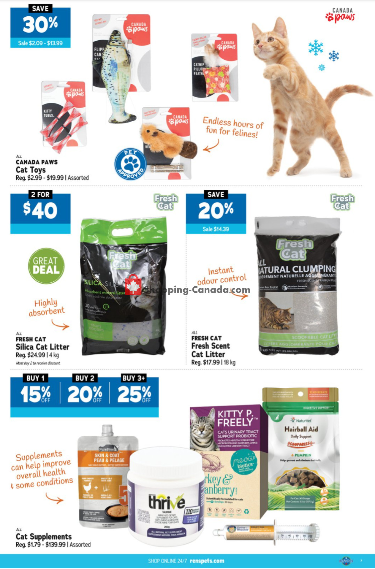 Ren's Pets Depot flyer from Monday January 1, 2024 to Wednesday January 31, 2024 - page 7