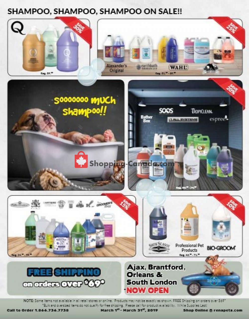 Ren's Pets Depot flyer from Friday March 1, 2019 to Sunday March 31, 2019 - page 4