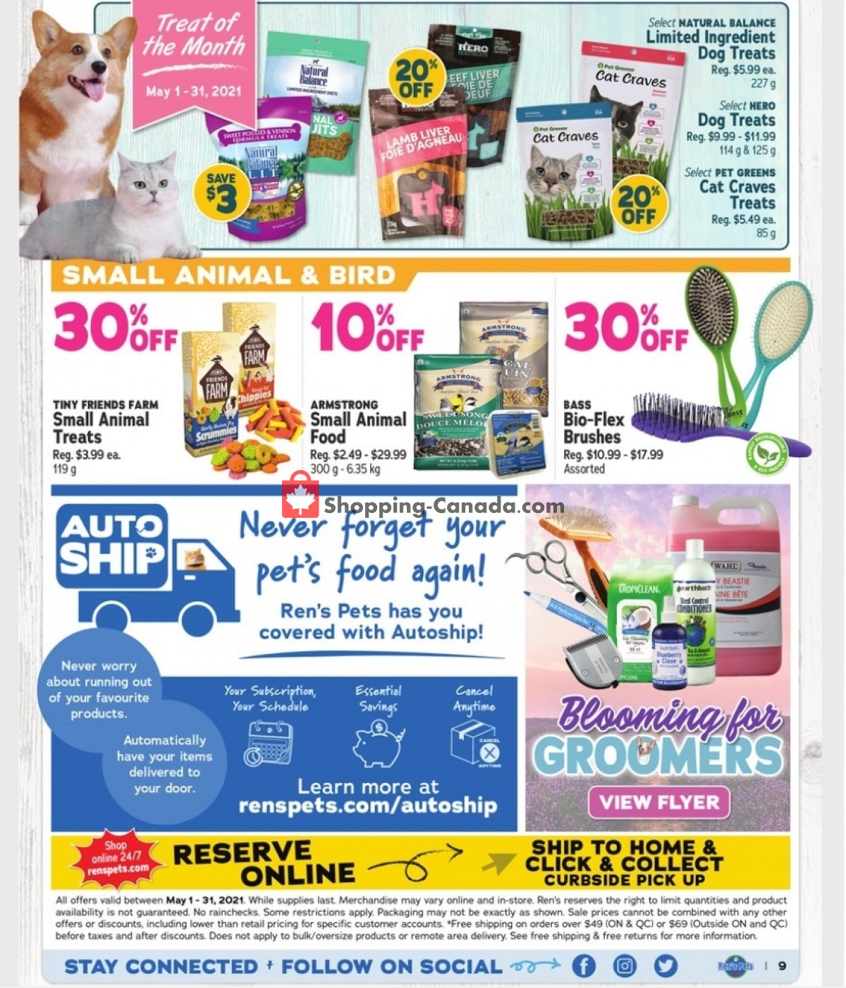 Ren's Pets Depot flyer from Saturday May 1, 2021 to Monday May 31, 2021 - page 9