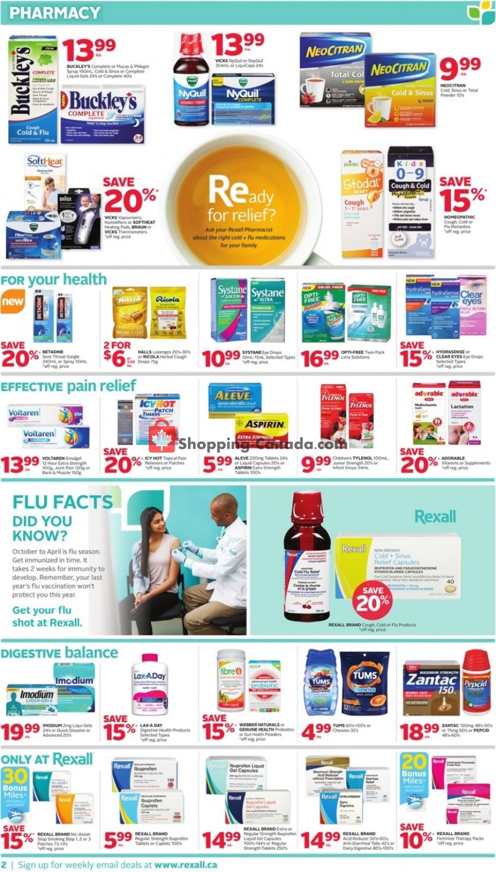 Rexall Drug Store flyer from Friday October 26, 2018 to Thursday November 1, 2018 - page 4