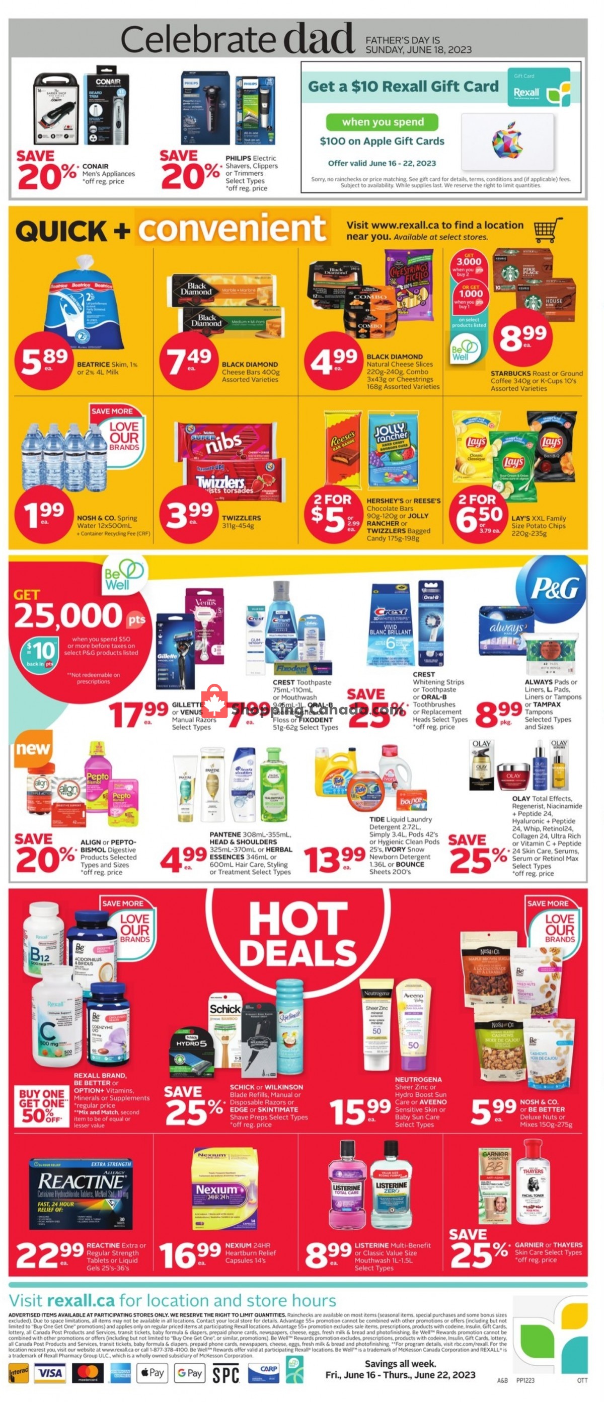 Rexall Drug Store flyer from Friday June 16, 2023 to Thursday June 22, 2023 - page 2