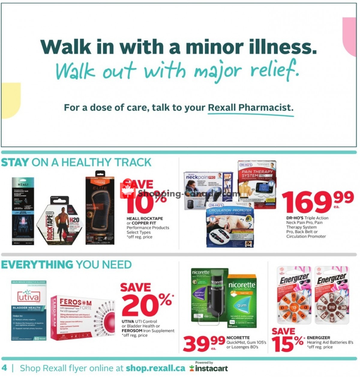 Rexall Drug Store flyer from Friday June 16, 2023 to Thursday June 22, 2023 - page 9