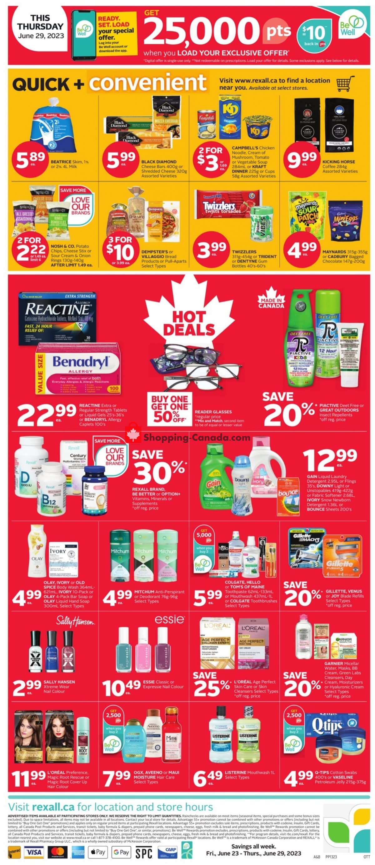 Rexall Drug Store flyer from Friday June 23, 2023 to Thursday June 29, 2023 - page 2
