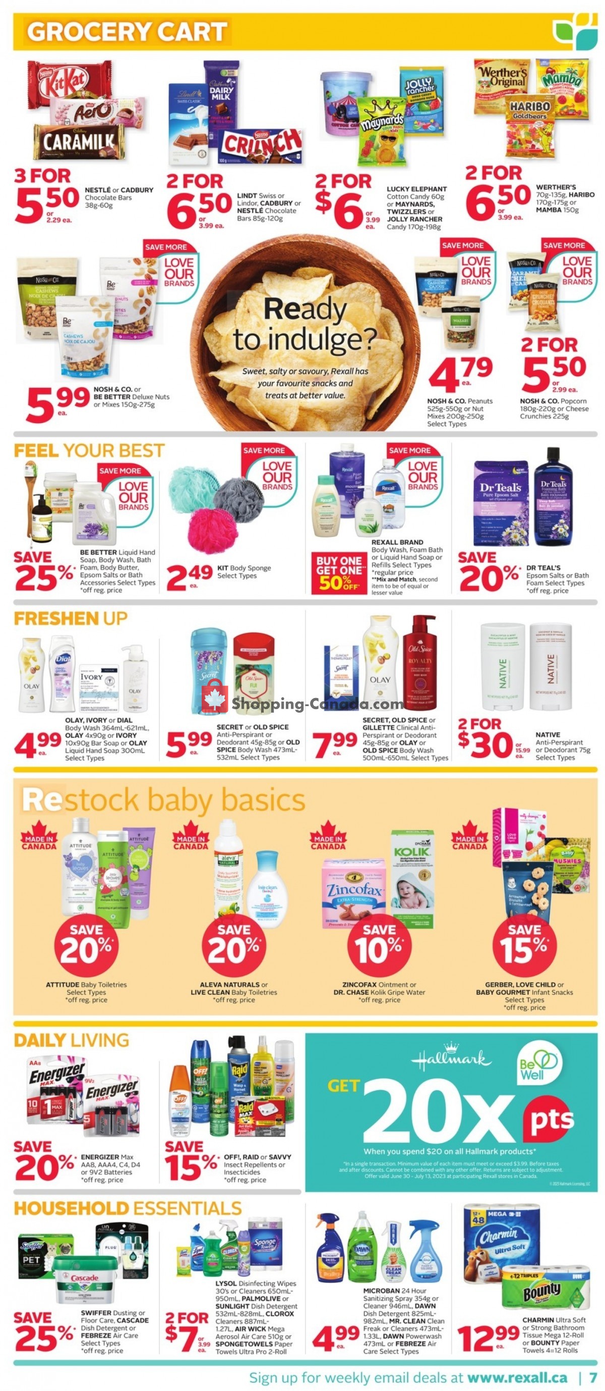 Rexall Drug Store flyer from Friday June 30, 2023 to Thursday July 6, 2023 - page 10