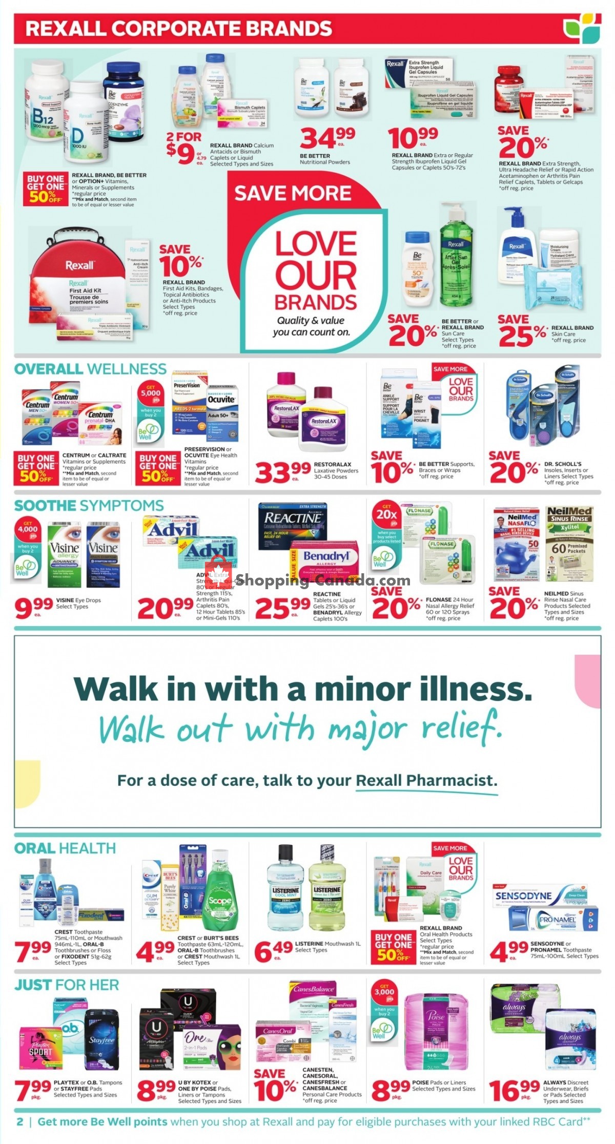 Rexall Drug Store flyer from Friday June 30, 2023 to Thursday July 6, 2023 - page 3