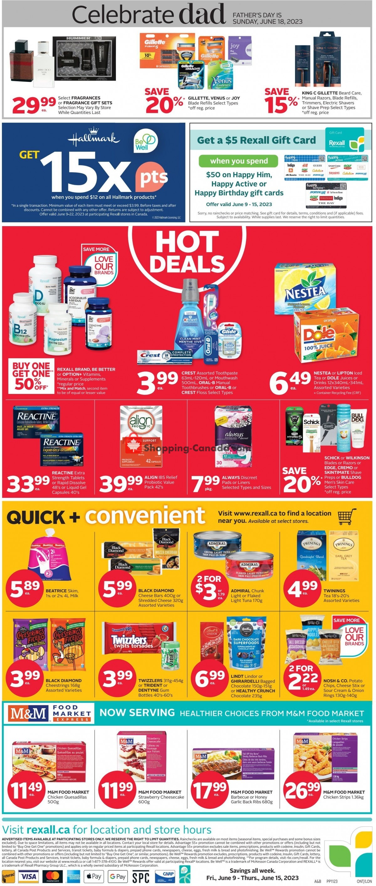Rexall Drug Store flyer from Friday June 9, 2023 to Thursday June 15, 2023 - page 2