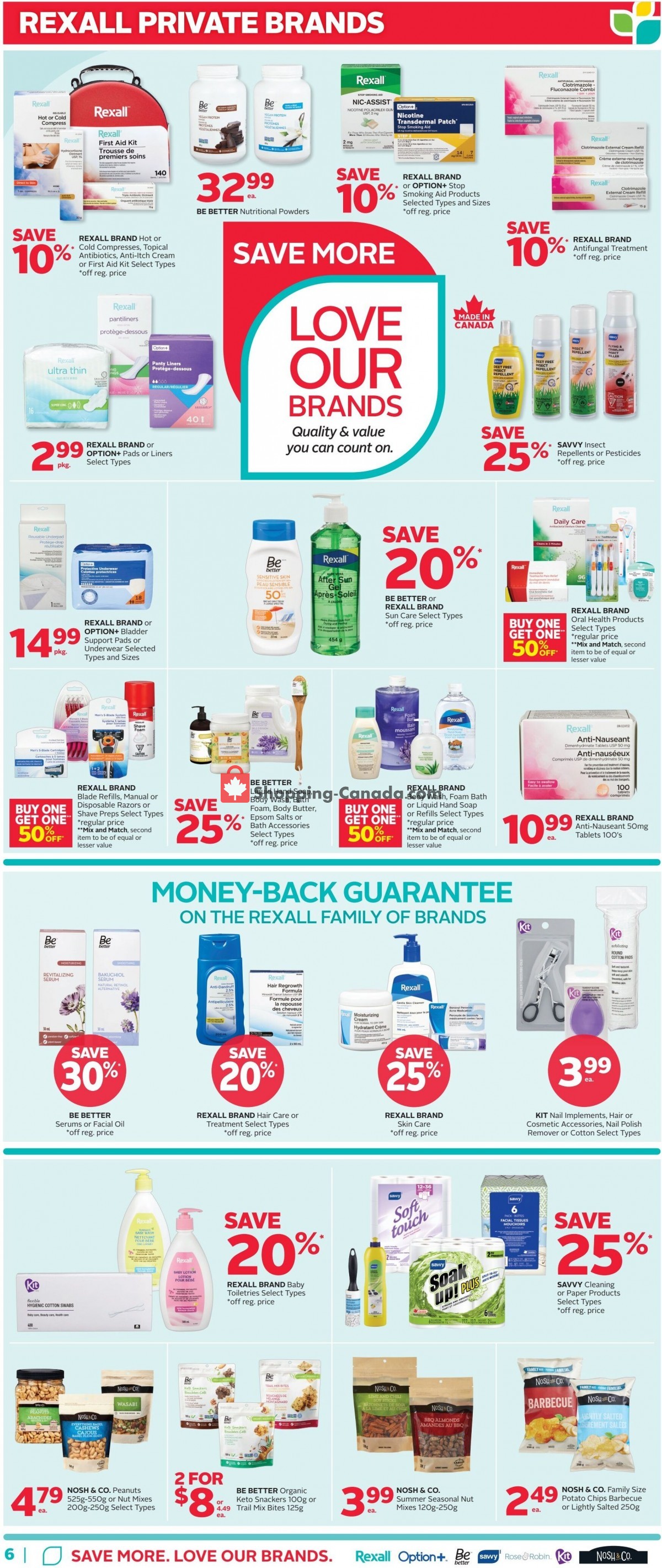 Rexall Drug Store flyer from Friday June 9, 2023 to Thursday June 15, 2023 - page 9
