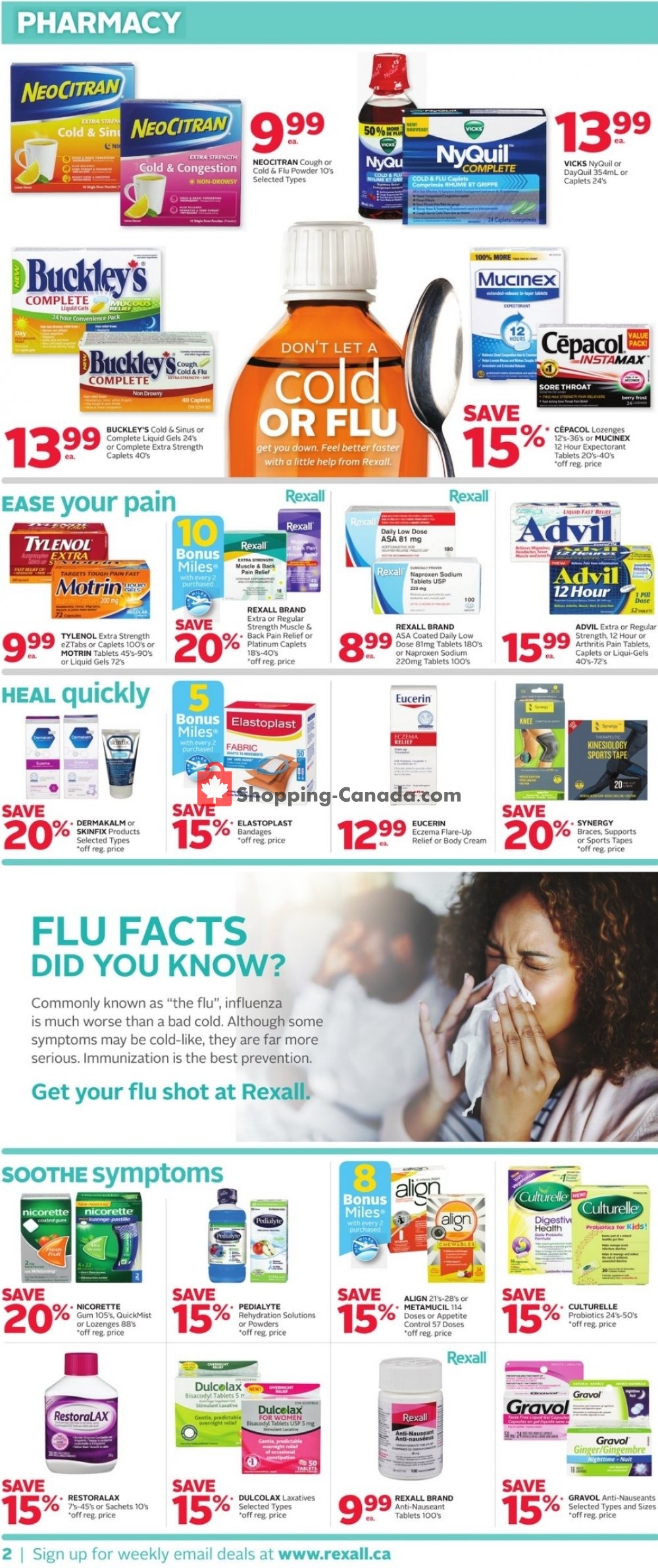 Rexall Drug Store flyer from Friday October 19, 2018 to Thursday October 25, 2018 - page 4