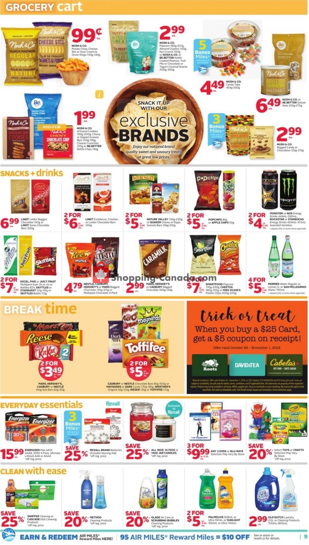 Rexall Drug Store flyer from Friday October 26, 2018 to Thursday November 1, 2018 - page 12