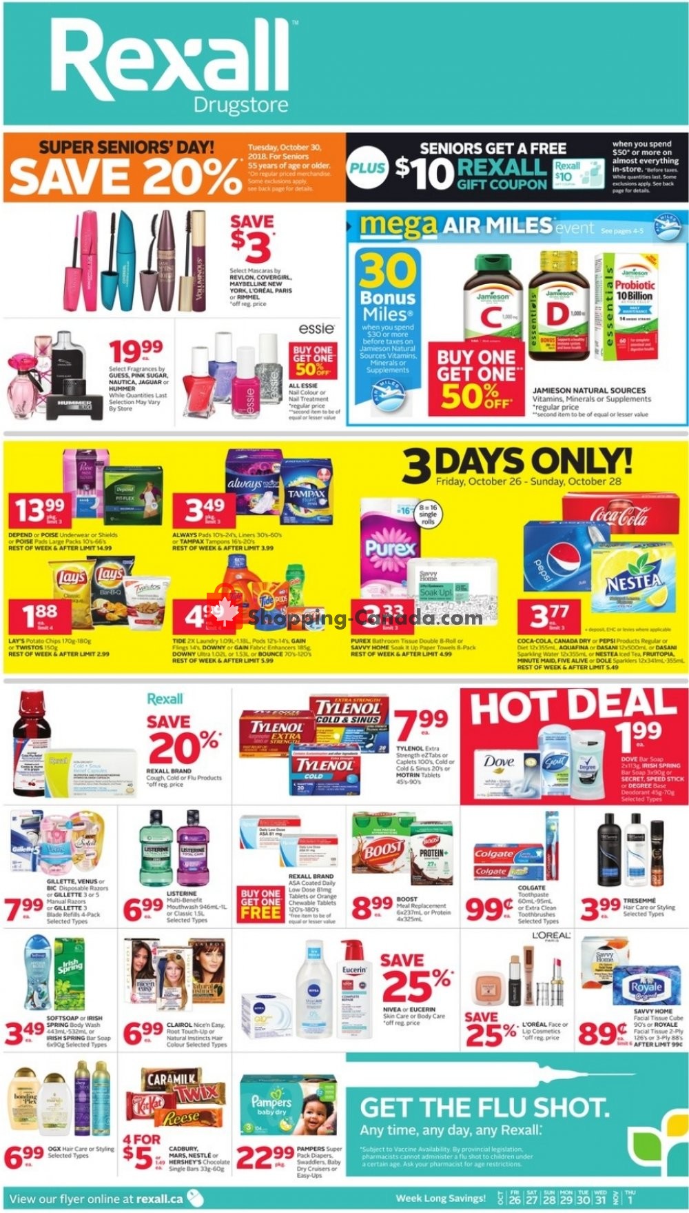 Rexall Drug Store flyer from Friday October 26, 2018 to Thursday November 1, 2018 - page 2