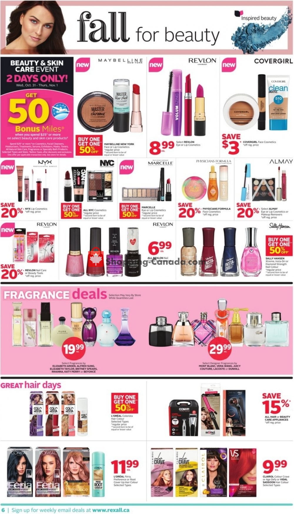 Rexall Drug Store flyer from Friday October 26, 2018 to Thursday November 1, 2018 - page 9
