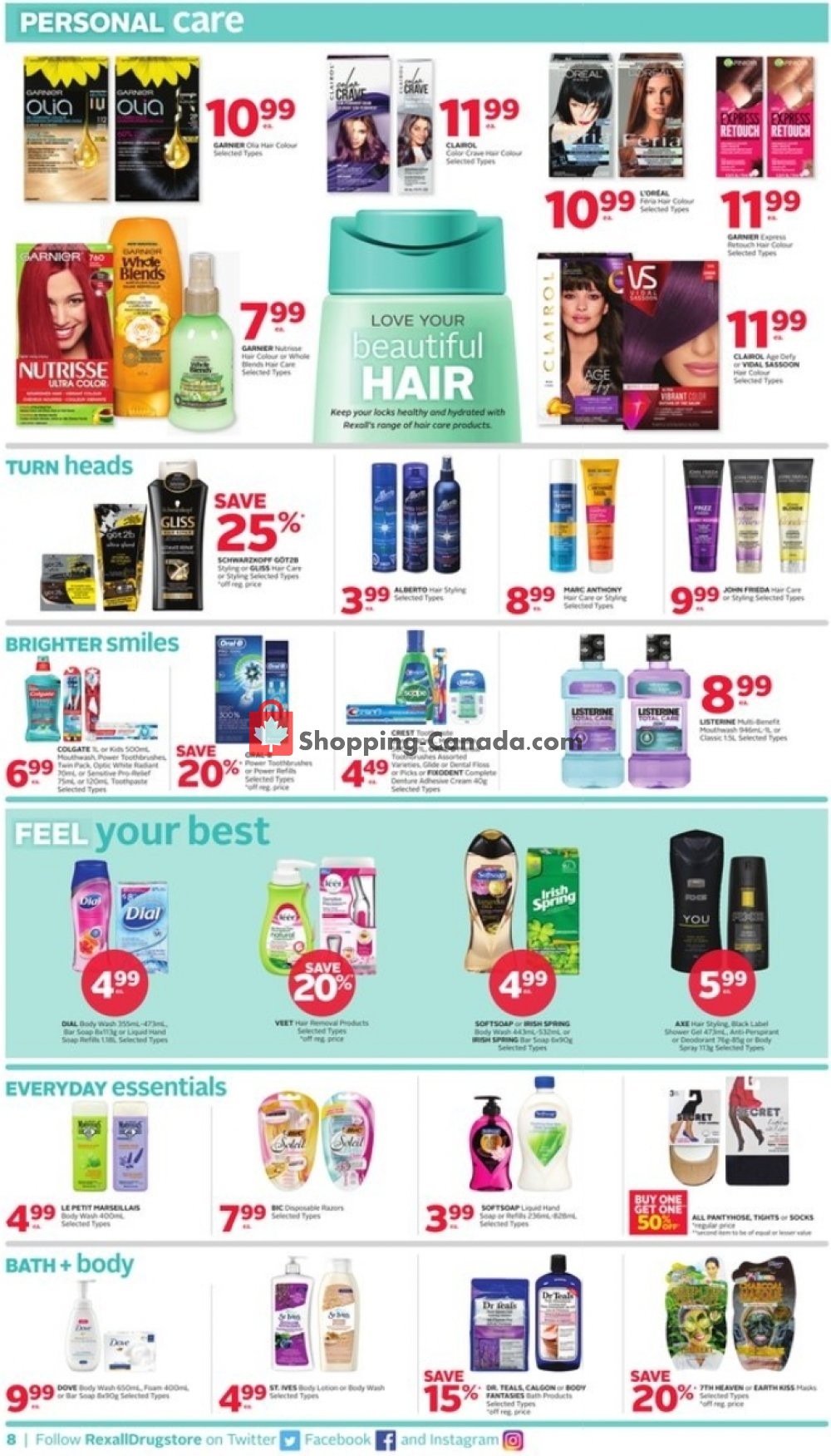 Rexall Drug Store flyer from Friday September 21, 2018 to Thursday September 27, 2018 - page 10