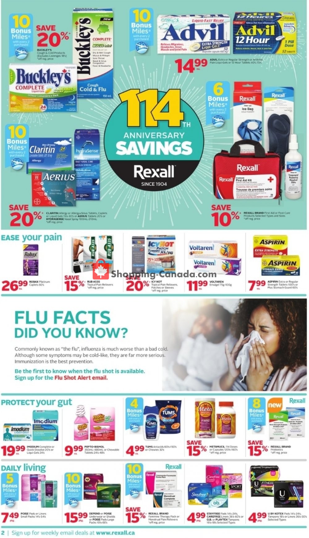 Rexall Drug Store flyer from Friday September 21, 2018 to Thursday September 27, 2018 - page 3