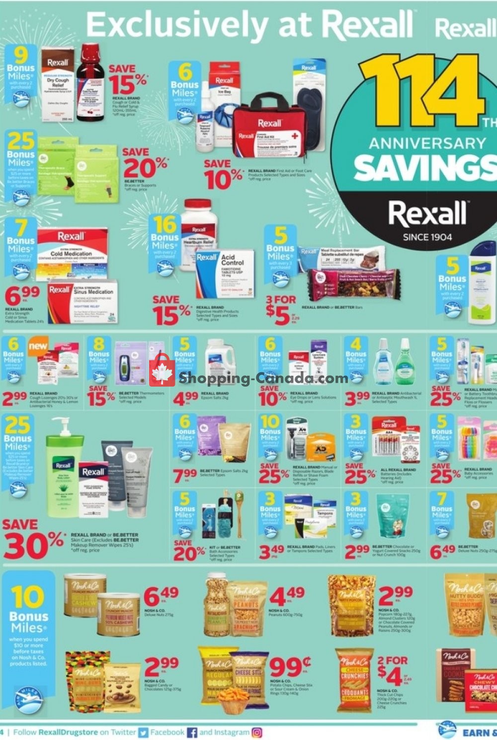 Rexall Drug Store flyer from Friday September 21, 2018 to Thursday September 27, 2018 - page 6
