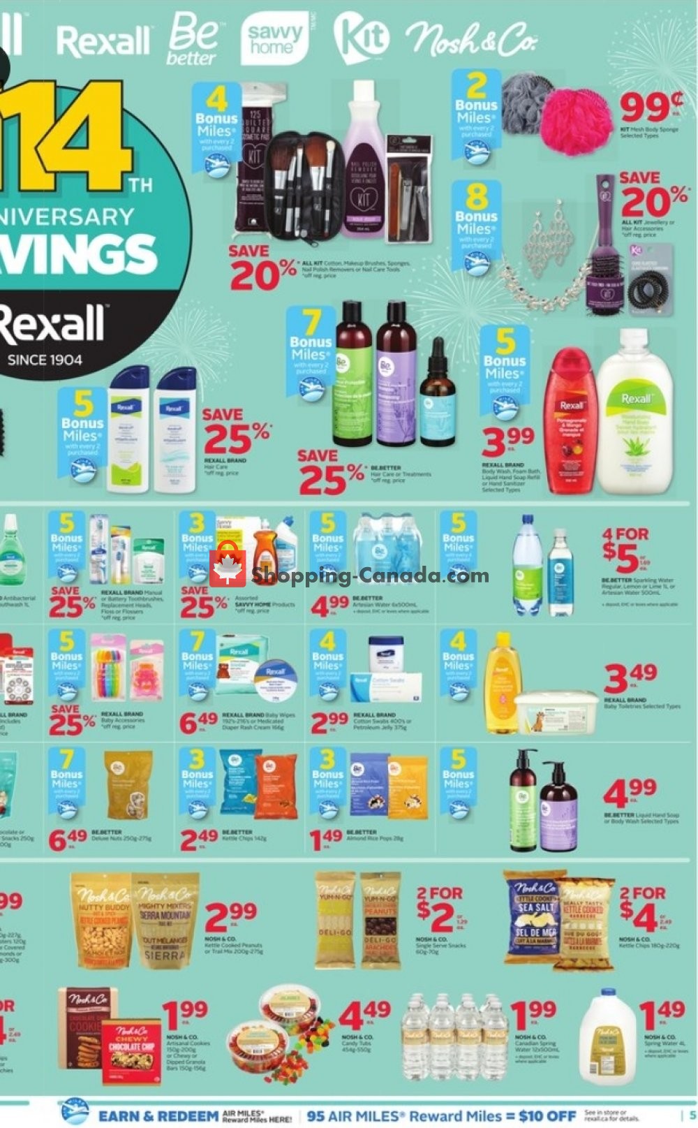 Rexall Drug Store flyer from Friday September 21, 2018 to Thursday September 27, 2018 - page 7