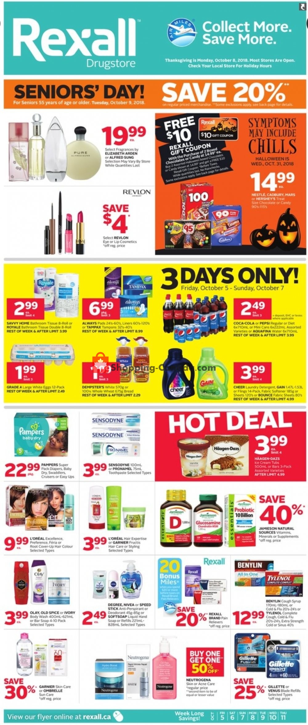 Rexall Drug Store flyer from Friday October 5, 2018 to Thursday October 11, 2018 - page 2
