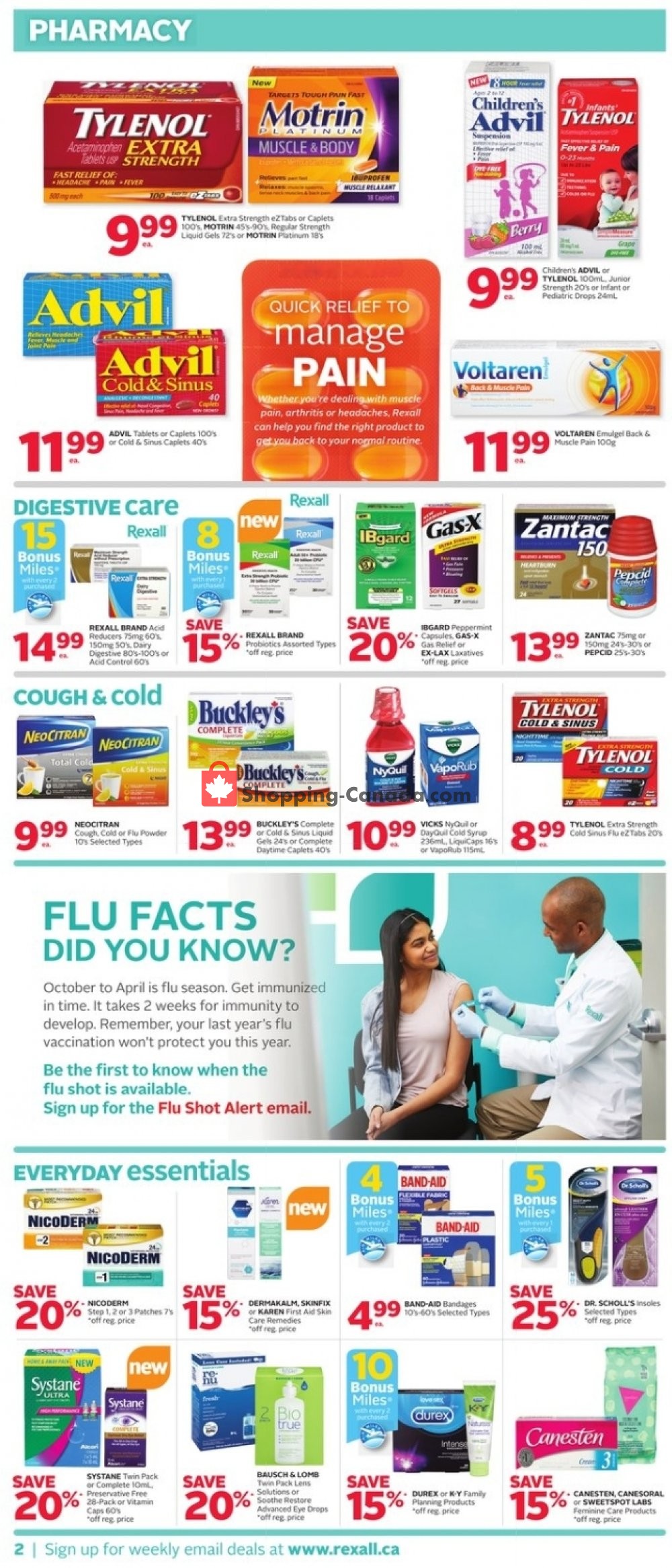 Rexall Drug Store flyer from Friday October 5, 2018 to Thursday October 11, 2018 - page 4
