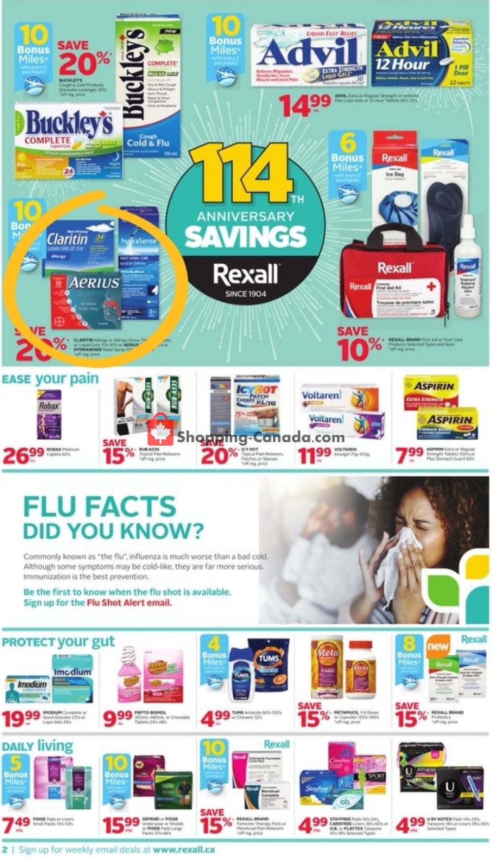 Rexall Drug Store flyer from Friday September 21, 2018 to Thursday September 27, 2018 - page 3
