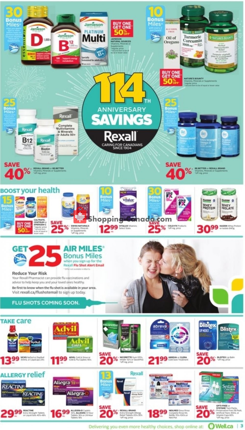 Rexall Drug Store flyer from Friday September 21, 2018 to Thursday September 27, 2018 - page 4