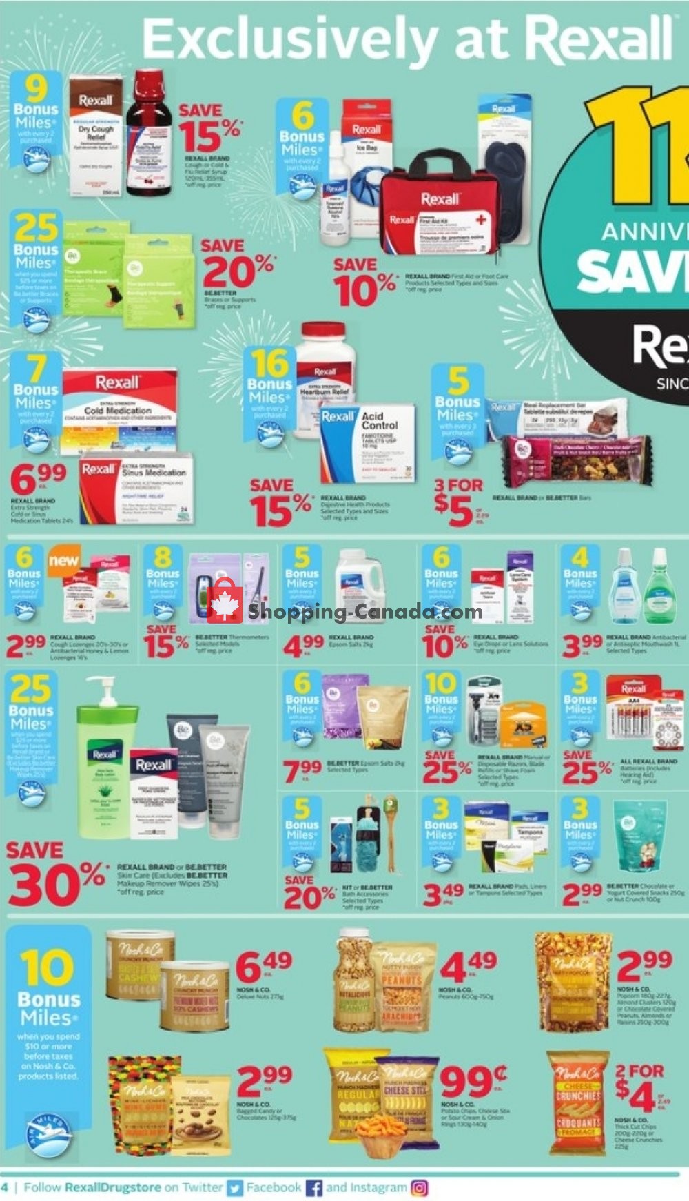 Rexall Drug Store flyer from Friday September 21, 2018 to Thursday September 27, 2018 - page 5