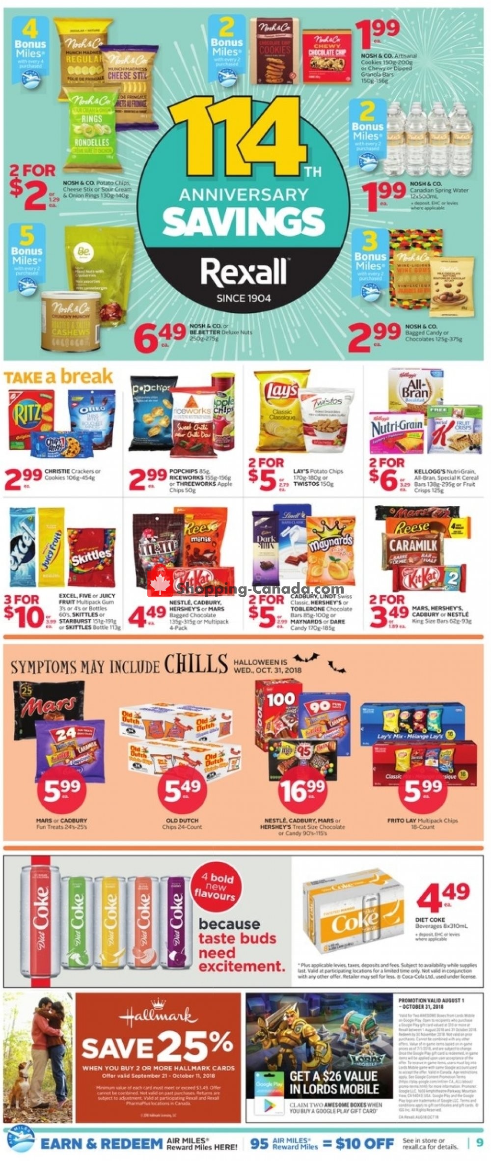 Rexall Drug Store flyer from Friday September 28, 2018 to Thursday October 4, 2018 - page 12