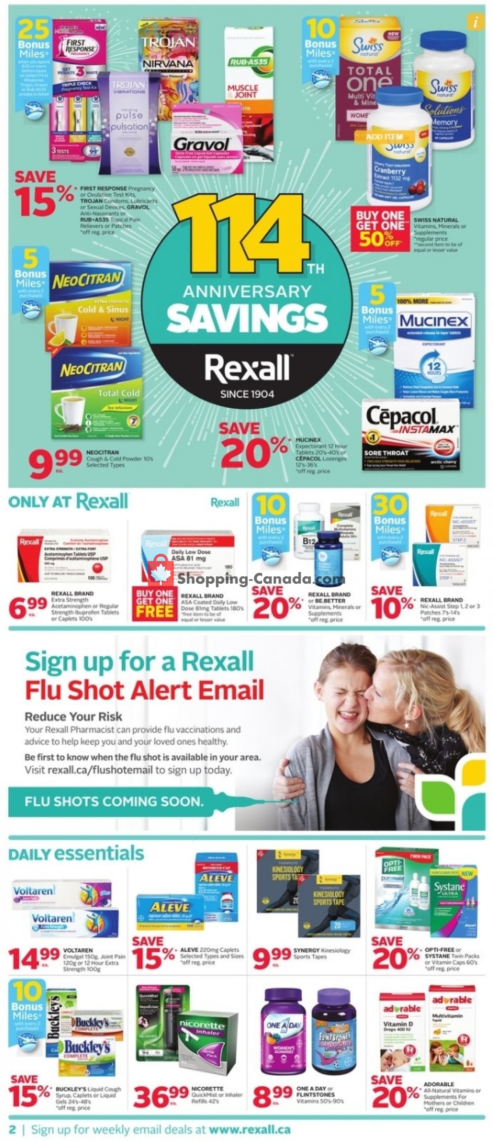Rexall Drug Store flyer from Friday September 28, 2018 to Thursday October 4, 2018 - page 4