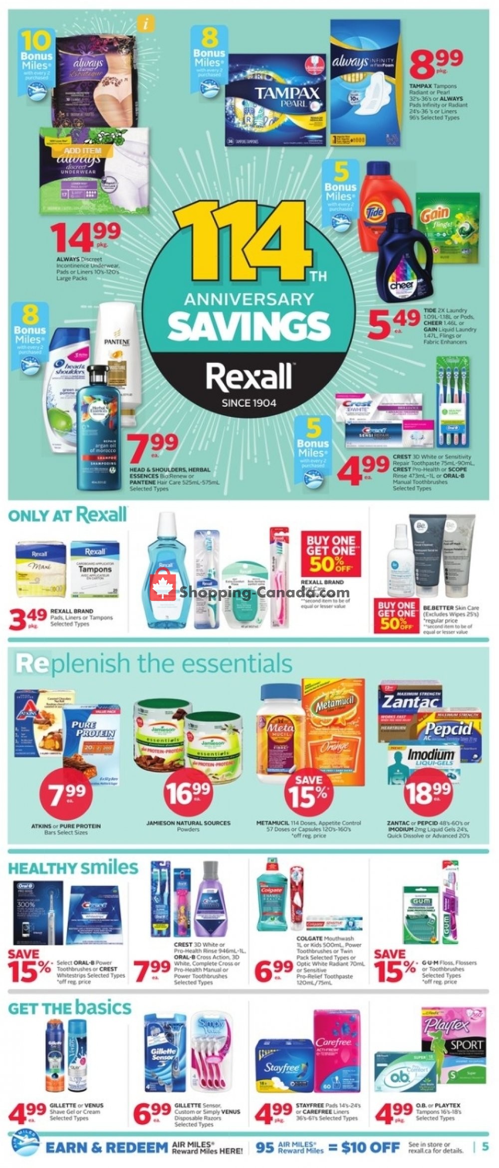 Rexall Drug Store flyer from Friday September 28, 2018 to Thursday October 4, 2018 - page 8