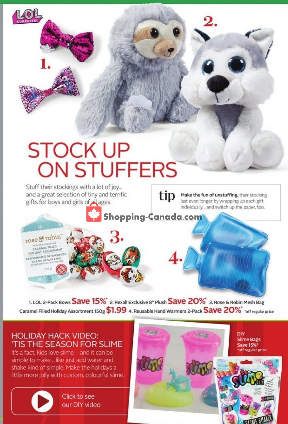 Rexall Drug Store flyer from Friday November 30, 2018 to Thursday December 6, 2018 - page 9