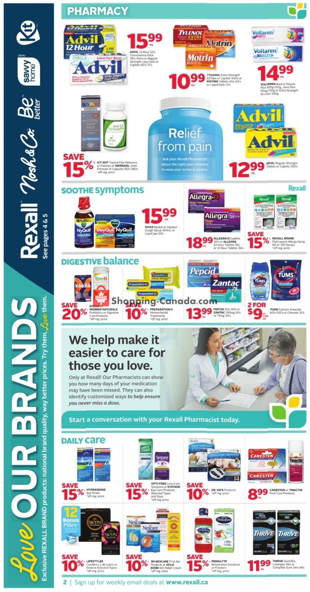 Rexall Drug Store flyer from Friday April 19, 2019 to Thursday April 25, 2019 - page 3
